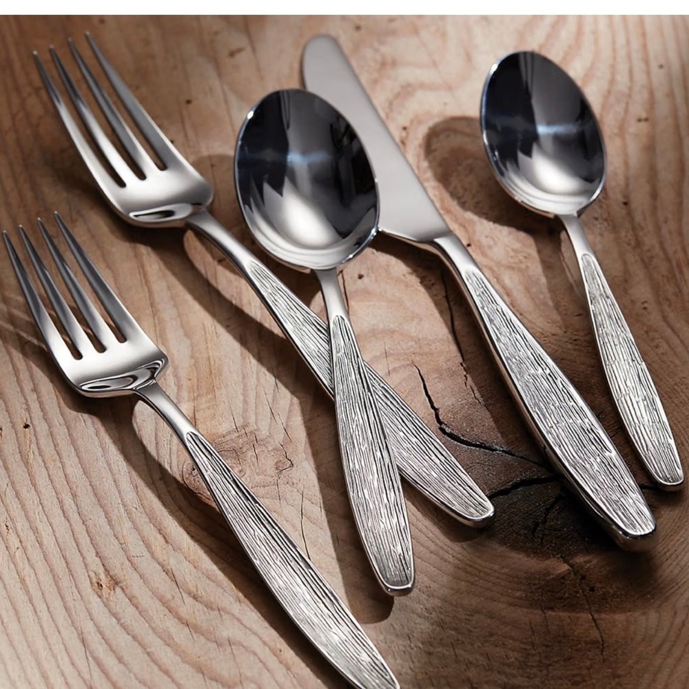 NEW Lenox Emerick 65 Piece Flatware Set 18/10 Stainless Steel Service for 12